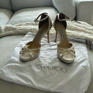 Jimmy Choo Bridal Heels Size 7